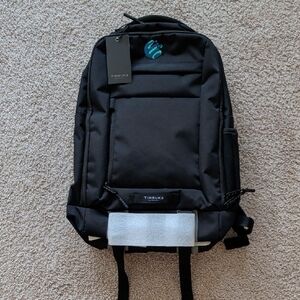 NWT Timbuk2 Black Authority Laptop Backpack Deluxe